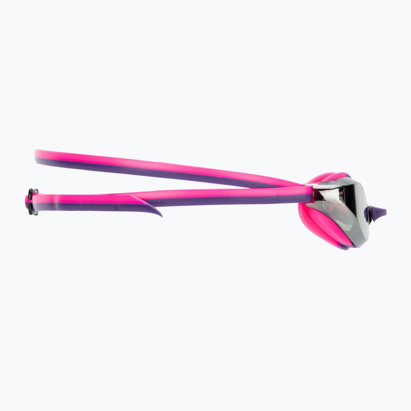 Ochelari de înot pentru copii arena Python Mirror Jr silver/shocking pink/plum 3