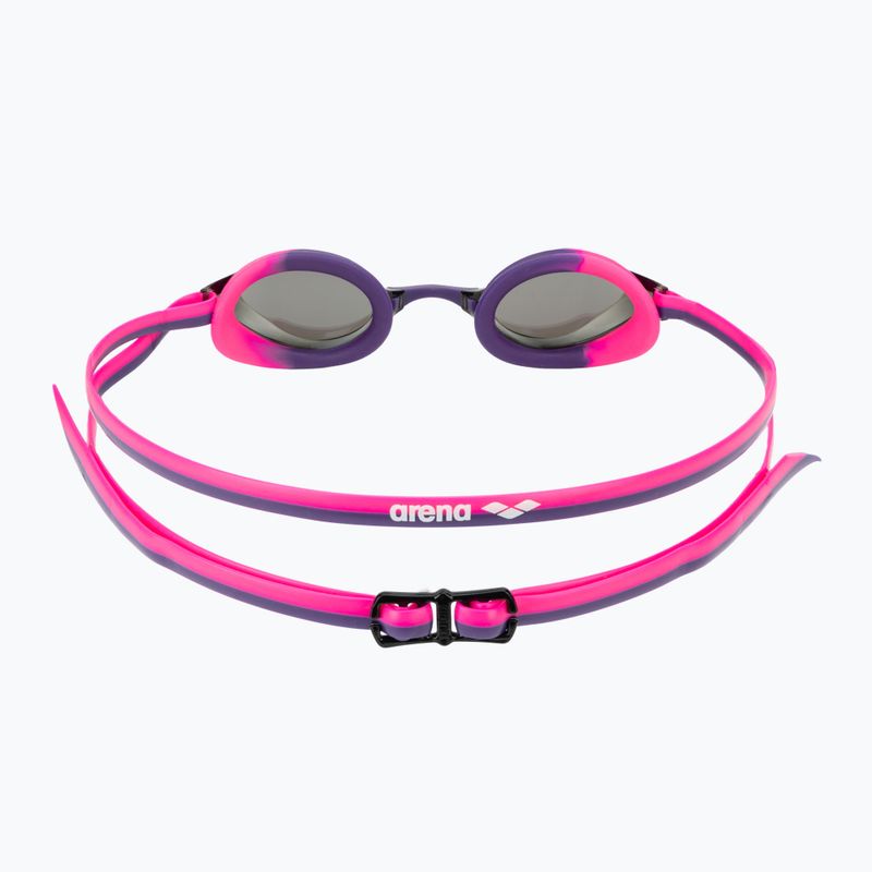 Ochelari de înot pentru copii arena Python Mirror Jr silver/shocking pink/plum 4