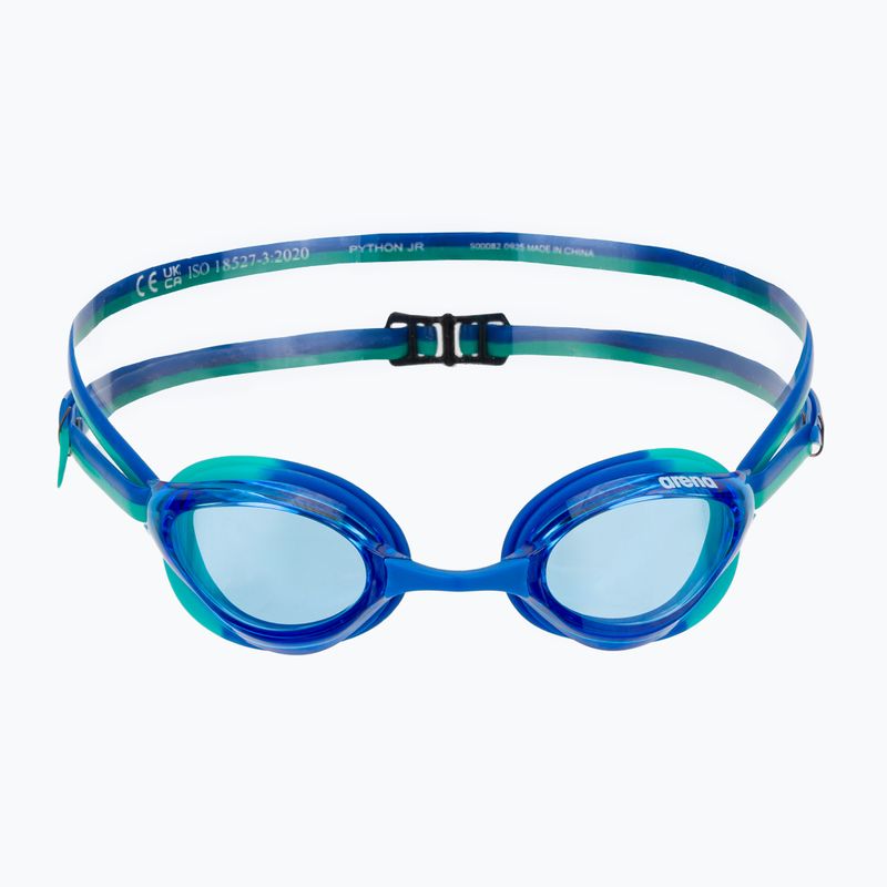 Ochelari de înot pentru copii arena Python Jr blue/blue/peacock 2