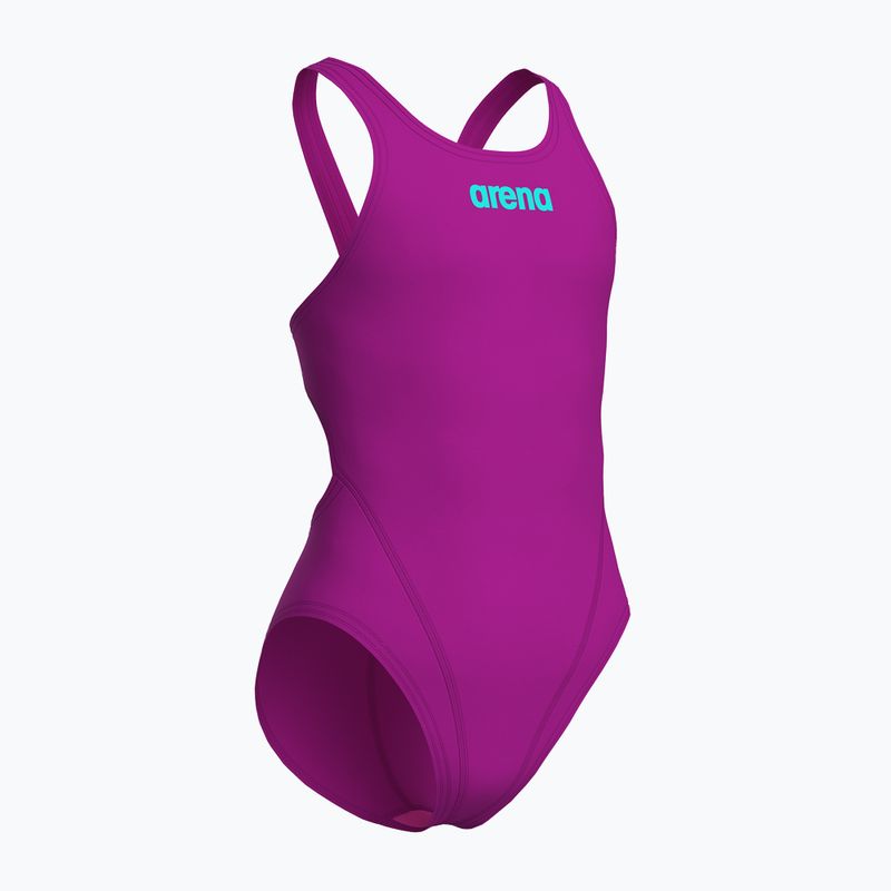 Costum de baie întreg pentru copii Arena Team Swim Tech Solid very fuchsia/water 4