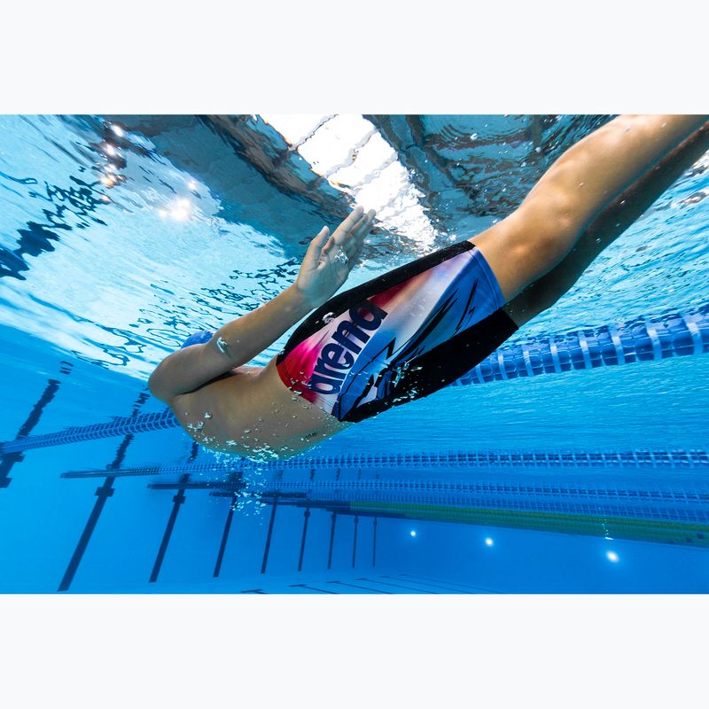 Jammer-uri de baie pentru copii arena Loud Swim Jammer black/multi 6