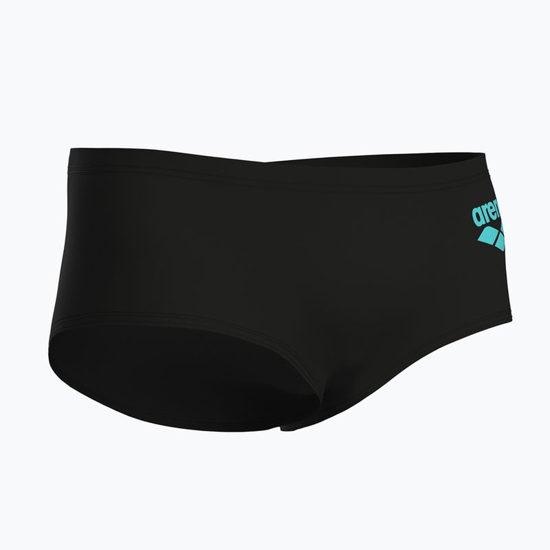 Boxeri de înot pentru bărbați arena One Low Waist Short Big Logo black/black 4