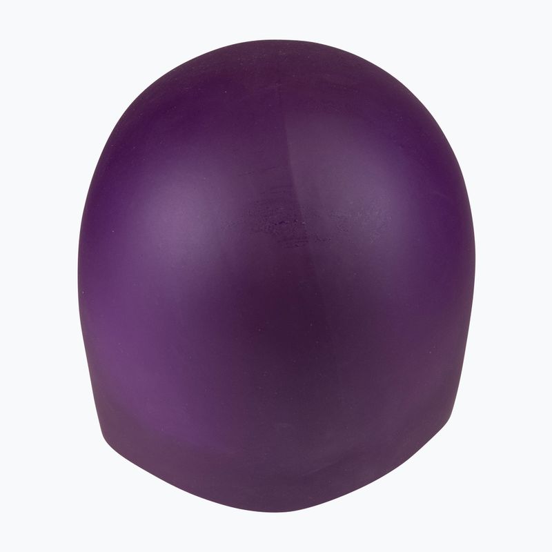 Cască înot arena Long Hair plum/white 4