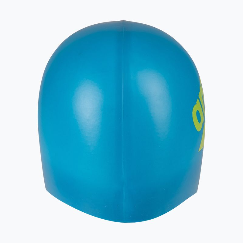 Cască înot arena Big Logo blue cosmo/artic lime 5