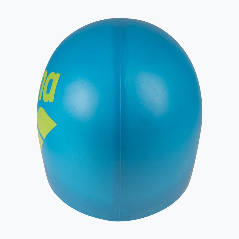 Cască înot arena Big Logo blue cosmo/artic lime 6