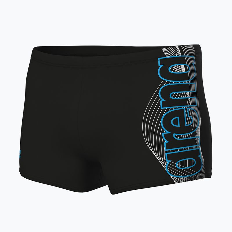 Boxeri de înot pentru bărbați arena Basic Swim Short black/turquoise 3