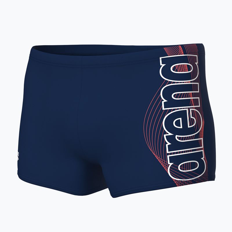 Boxeri de înot pentru bărbați arena Basic Swim Short navy/white 3