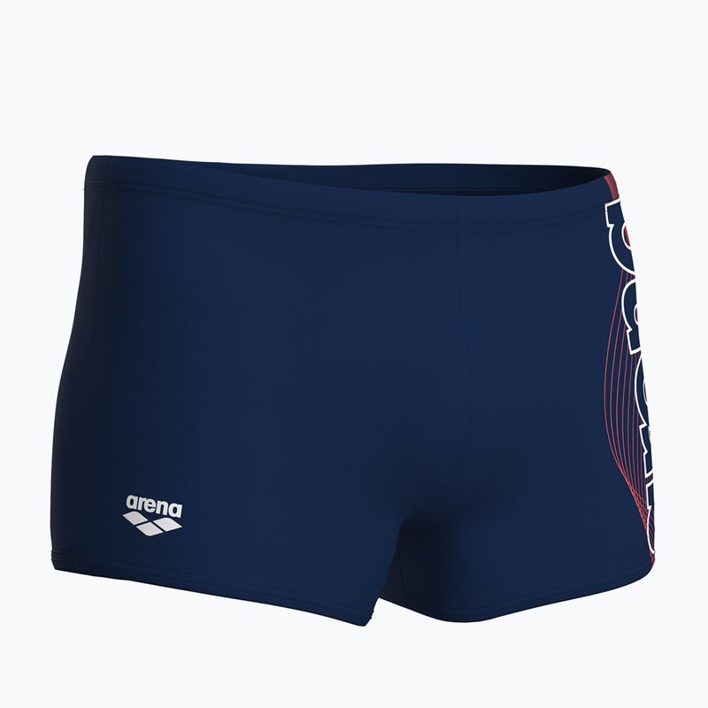 Boxeri de înot pentru bărbați arena Basic Swim Short navy/white 4