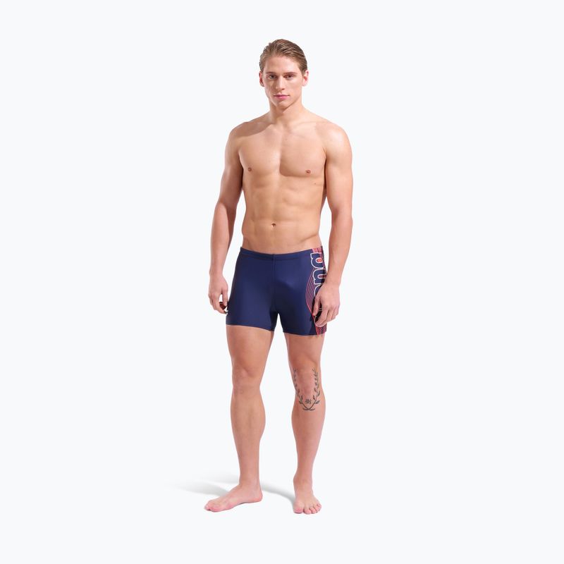 Boxeri de înot pentru bărbați arena Basic Swim Short navy/white 6