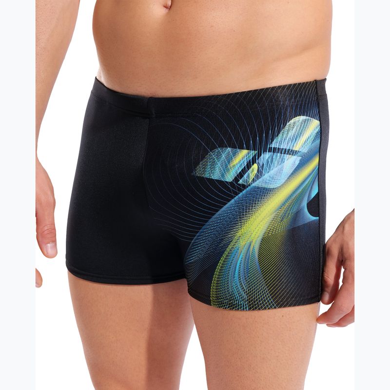 Boxeri de înot pentru bărbați arena Jellyfish Swim Short black/multi 4