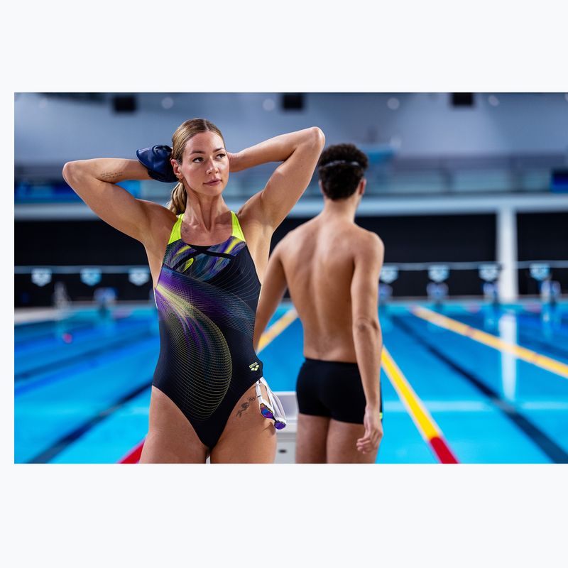 Boxeri de înot pentru bărbați arena Jellyfish Swim Short black/multi 7