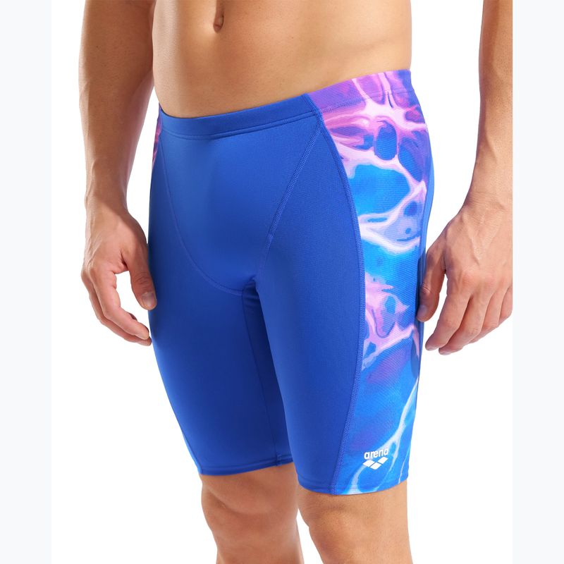 Jammer-uri de înot pentru bărbați arena Earth Swim Jammer neon blue/neon blue multi 8