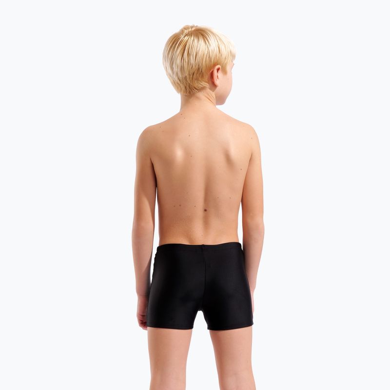 Boxeri de baie pentru băieți arena Loud Swim Short black/black multi 7