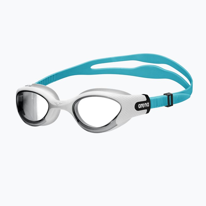 Ochelari de înot pentru copii Arena The One Plus clear/white/turquoise