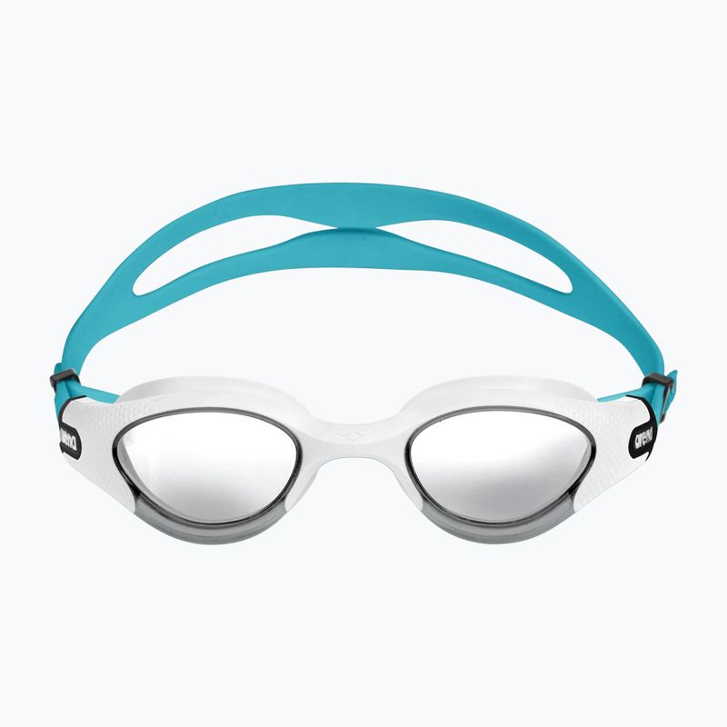 Ochelari de înot pentru copii Arena The One Plus clear/white/turquoise 3