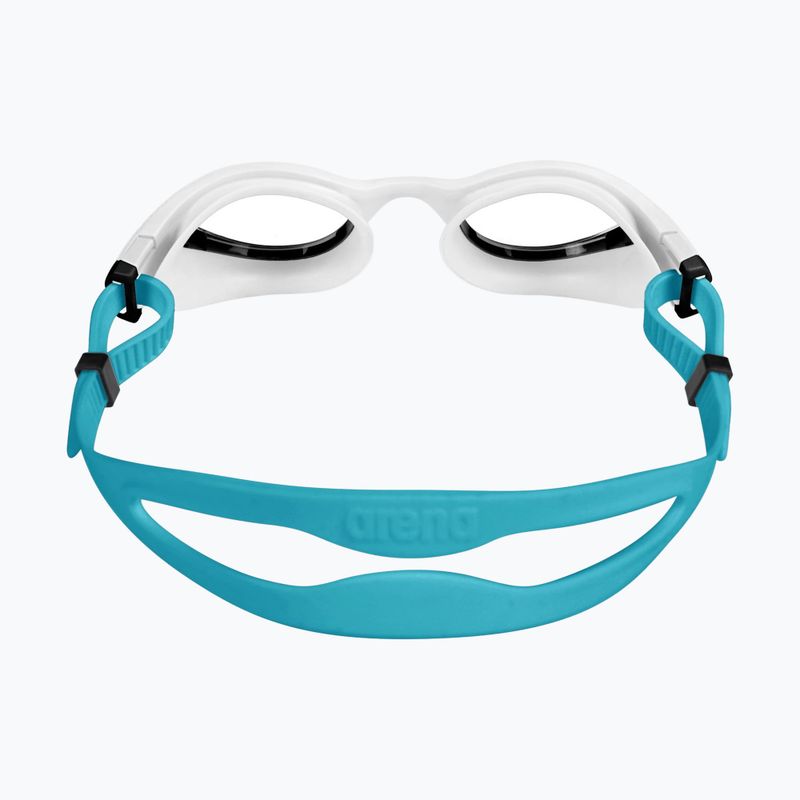 Ochelari de înot pentru copii Arena The One Plus clear/white/turquoise 4