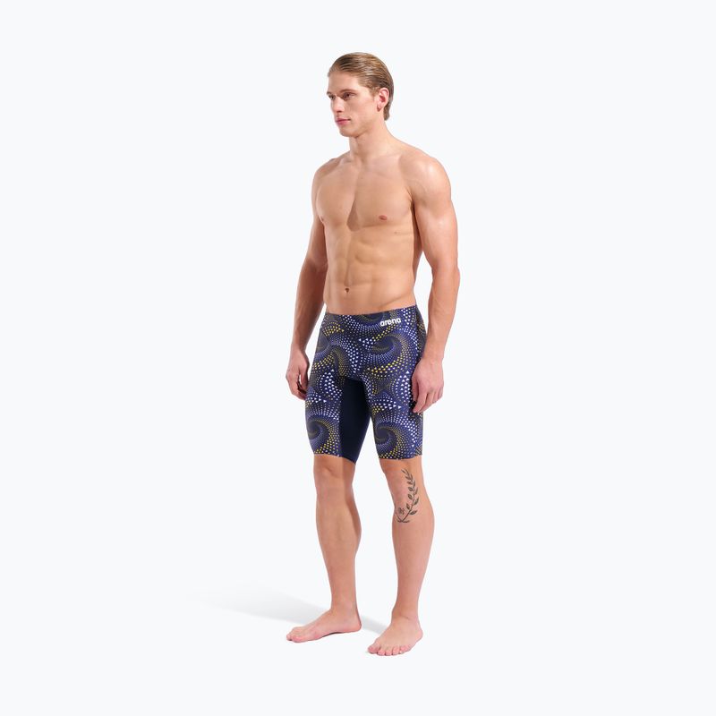 Jammer-uri de înot pentru bărbați arena Fireflow Swim Jammer navy/tteam navy yellow 6