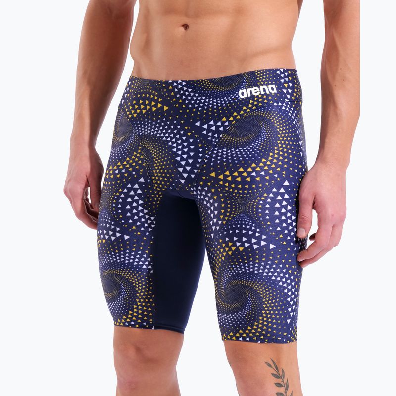 Jammer-uri de înot pentru bărbați arena Fireflow Swim Jammer navy/tteam navy yellow 8