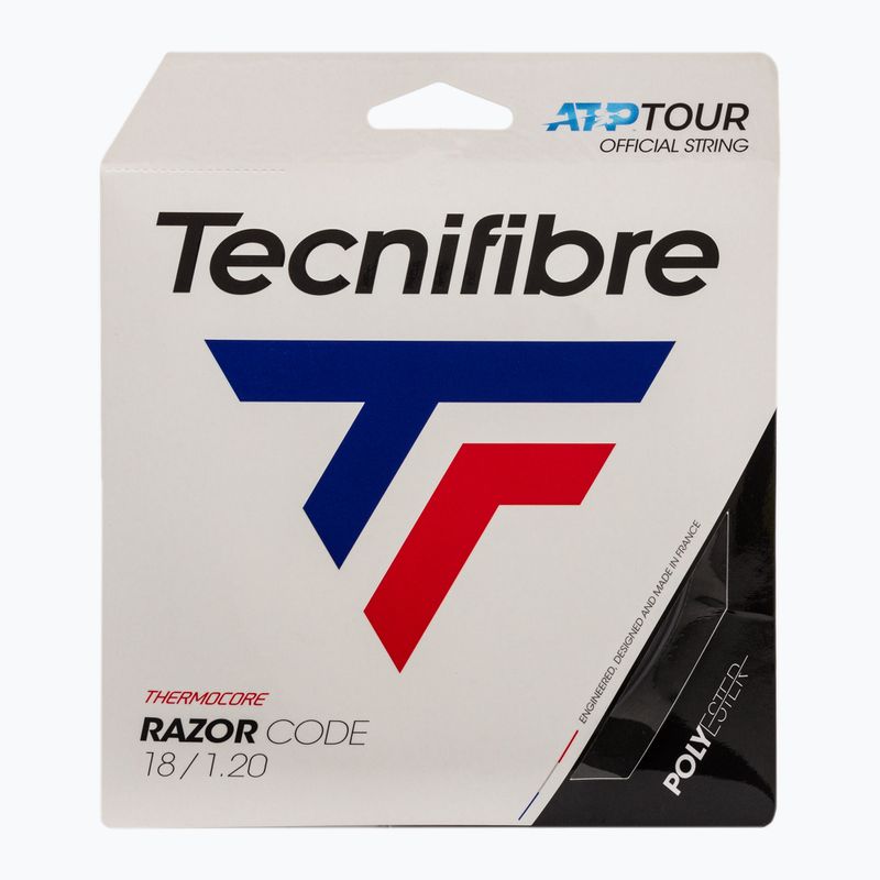 Coardă de tenis Tecnifibre Razor Code negru 04GRA120XC