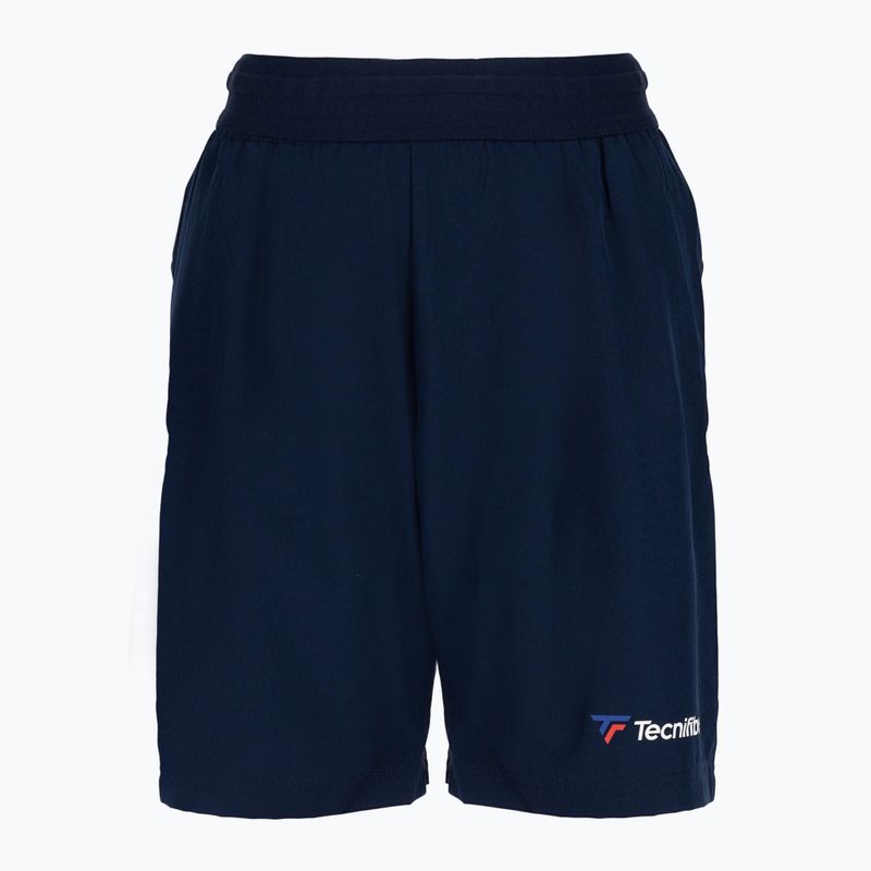Pantaloni scurți de tenis pentru copii Tecnifibre Stretch albastru marin 23STRE