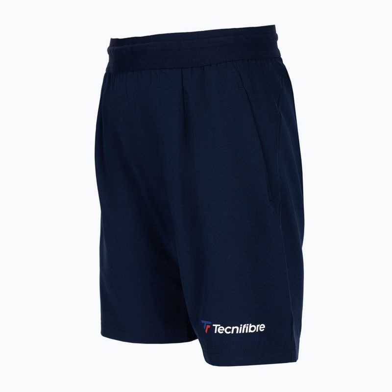 Pantaloni scurți de tenis pentru copii Tecnifibre Stretch albastru marin 23STRE 3