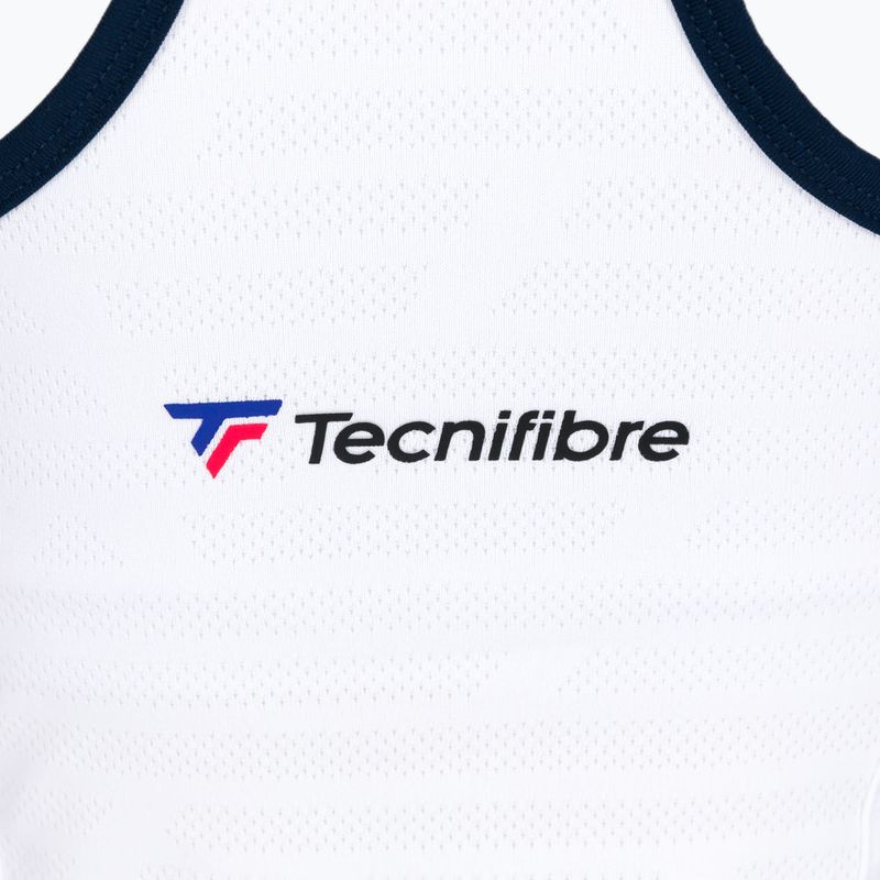 Tricoul de tenis pentru copii Tecnifibre Tank alb 22LAF3 F3 4