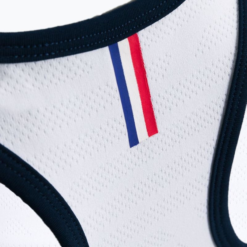 Tricoul de tenis pentru copii Tecnifibre Tank alb 22LAF3 F3 5