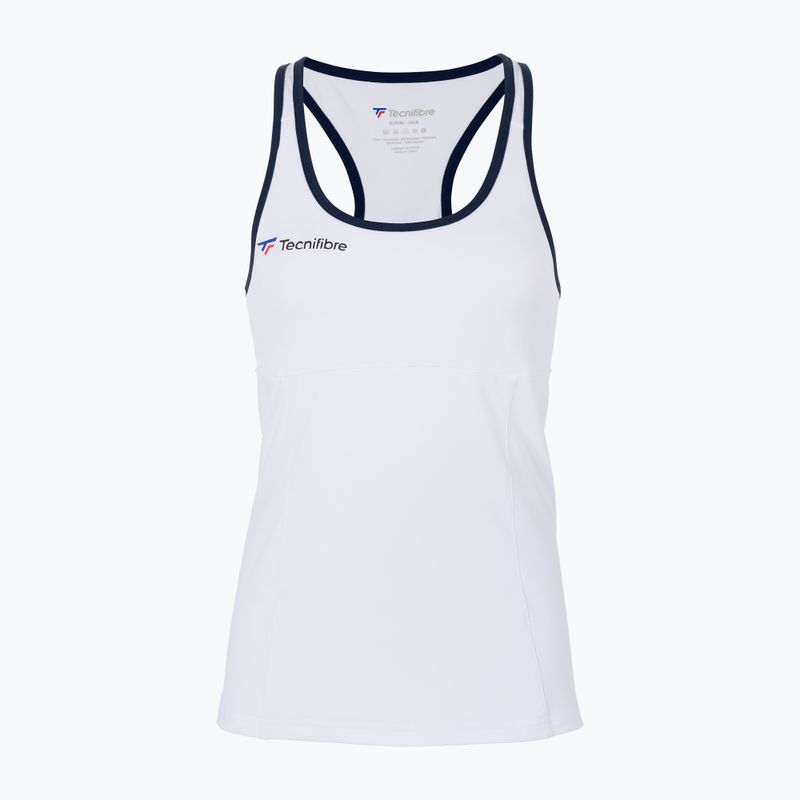 Tricoul de tenis pentru copii Tecnifibre Tank alb 22LAF3 F3 6