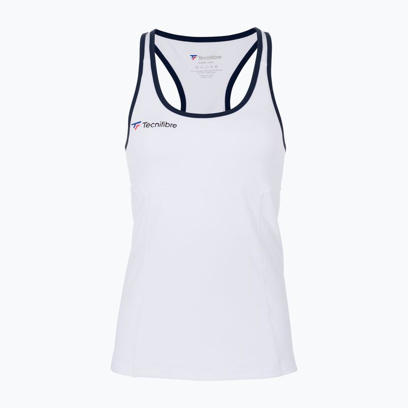 Tricou de tenis pentru femei Tecnifibre Tank alb 22LAF3 F3