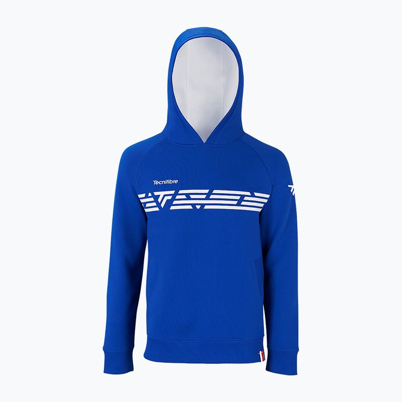 Pulover de tenis pentru copii Tecnifibre Fleece Hoodie albastru 21FLHO 6