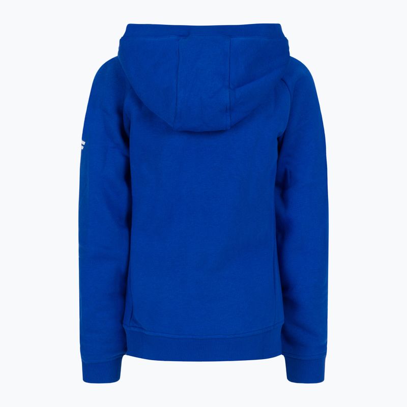Pulover de tenis pentru copii Tecnifibre Fleece Hoodie albastru 21LAHORO0B 2