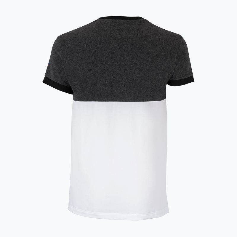 Tecnifibre F1 Stretch tricou de tenis pentru bărbați negru și alb 22F1ST 2