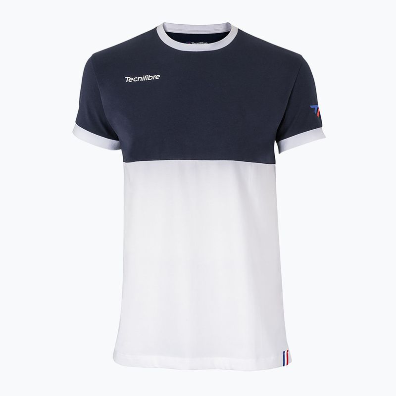 Tecnifibre Stretch alb și albastru tricou de tenis pentru copii 22F1ST F1 6