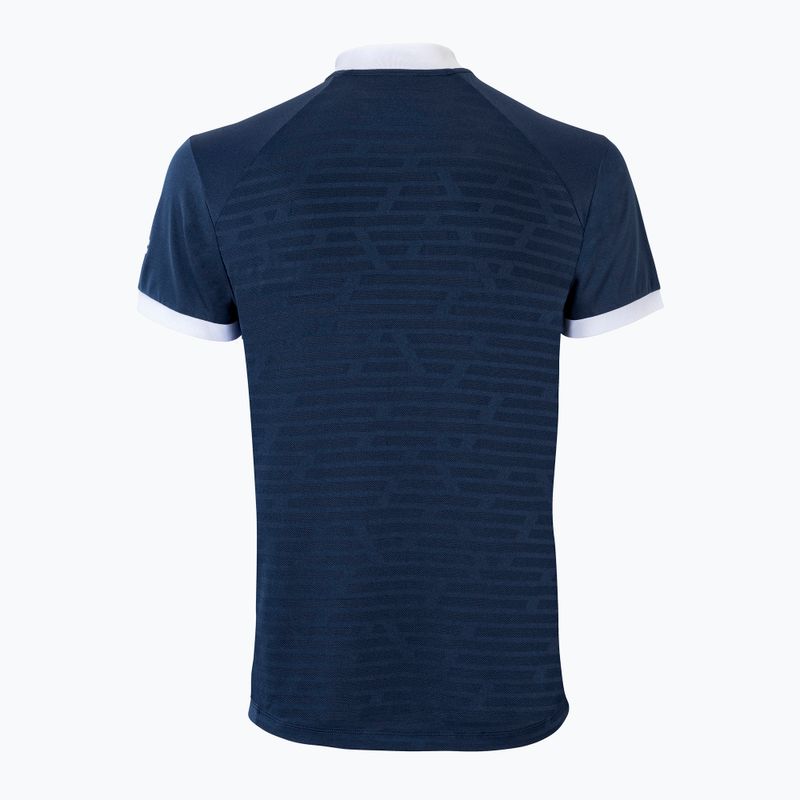 Tricou de tenis pentru copii Tecnifibre Polo albastru 22F3PO F3 5