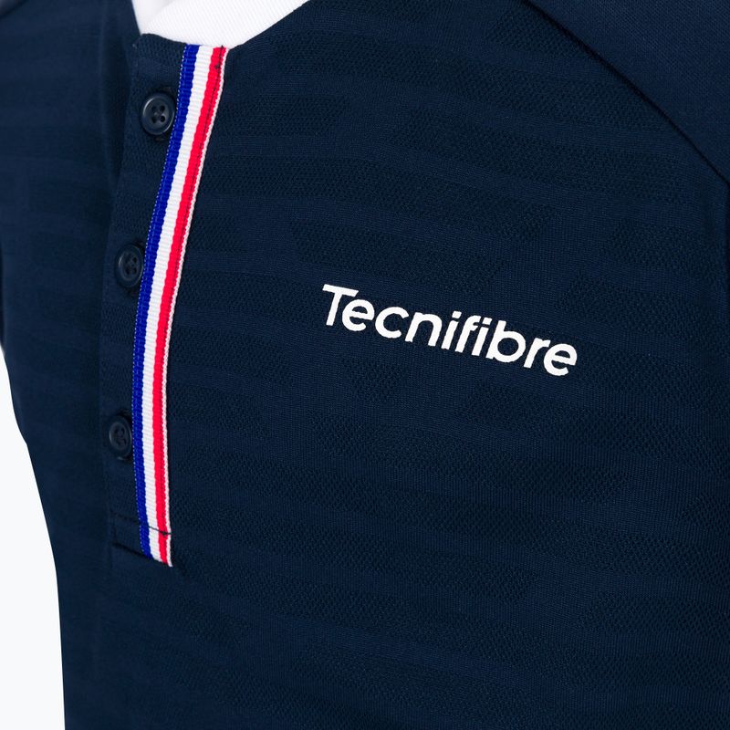 Tricou de tenis pentru copii Tecnifibre 22LAF3 F3 albastru 3