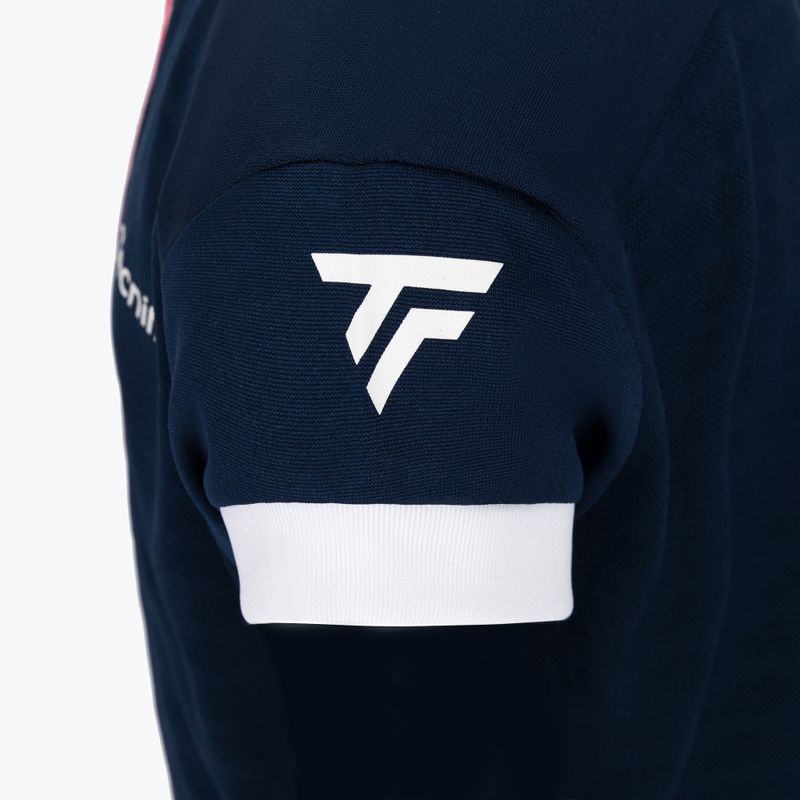 Tricou de tenis pentru copii Tecnifibre 22LAF3 F3 albastru 4