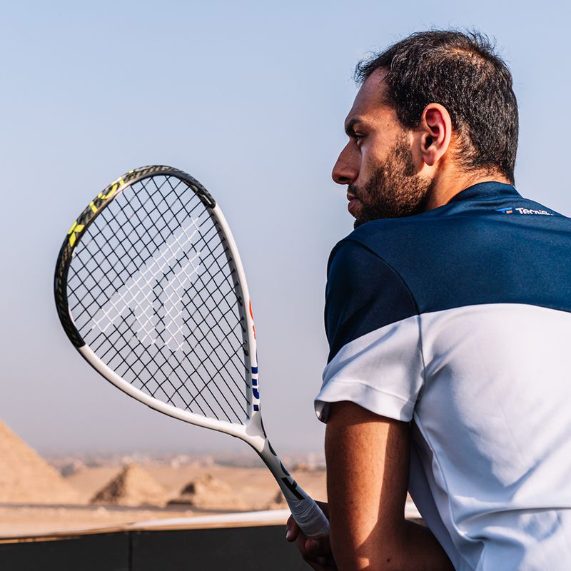 Rachetă de squash Tecnifibre Carboflex 135 X-Top alb 12CAR135XT 11