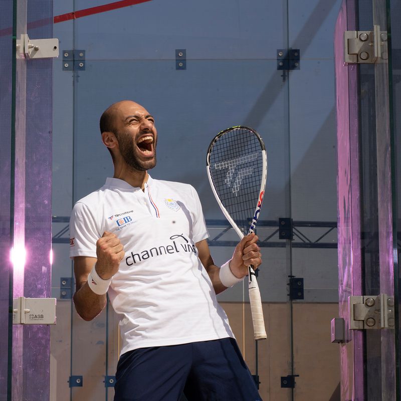 Rachetă de squash Tecnifibre Carboflex 135 X-Top alb 12CAR135XT 12