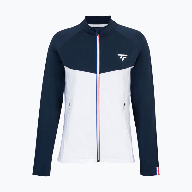 Hanorac de tenis pentru femei Tecnifibre Tech alb 21WTECHJA