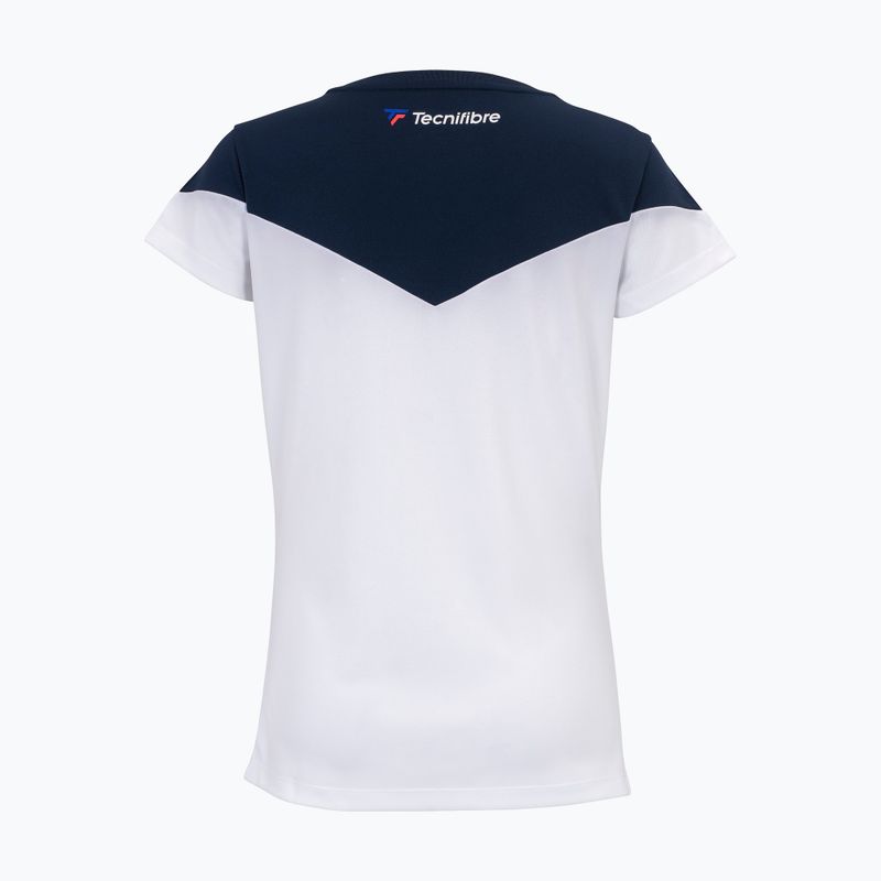 Tricou de tenis pentru femei Tecnifibre Perf alb 22WPERTEE 2