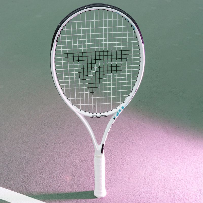 Rachetă de tenis pentru copii Tecnifibre Tempo 24 alb 14TEMP242E 7