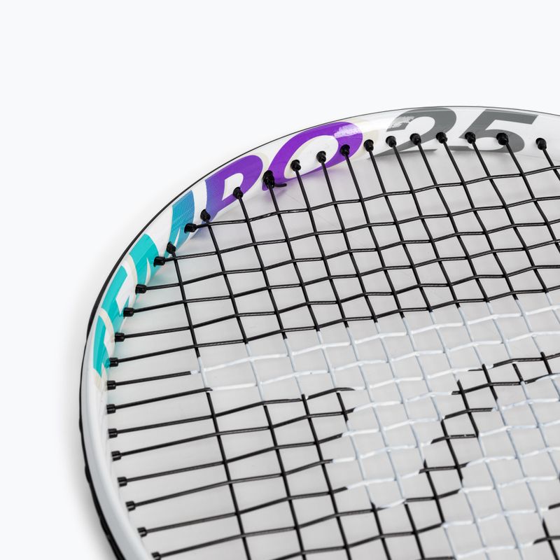 Rachetă de tenis pentru copii Tecnifibre Tempo 25 alb 14TEMP252E 6