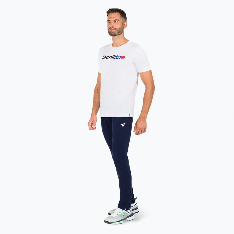 Tricou pentru bărbați Tecnifibre Club Cotton Tee white 2
