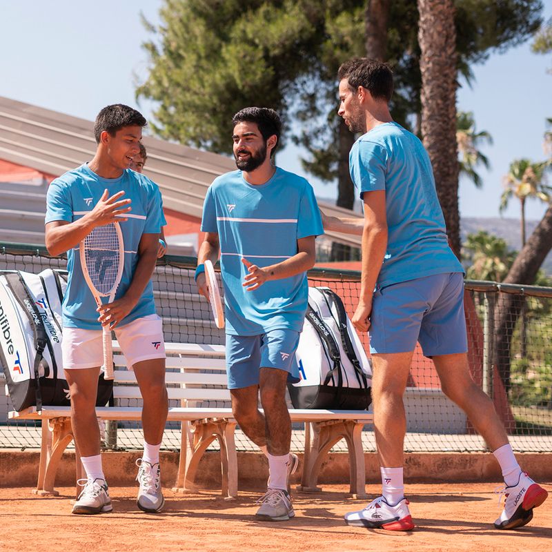 Tricou de tenis pentru copii Tecnifibre Team Tech Tee albastru 22TETEAZ3D 4