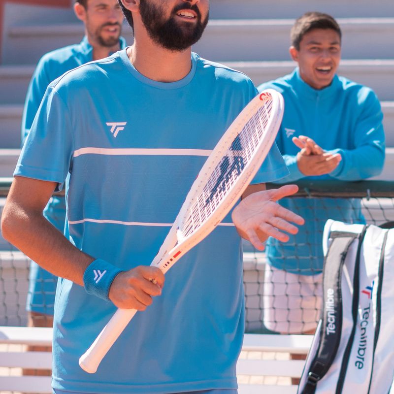 Tricou de tenis pentru copii Tecnifibre Team Tech Tee albastru 22TETEAZ3D 5