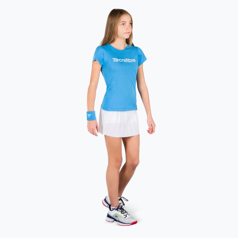 Tricou pentru femei Tecnifibre Team Cotton Tee azur 2