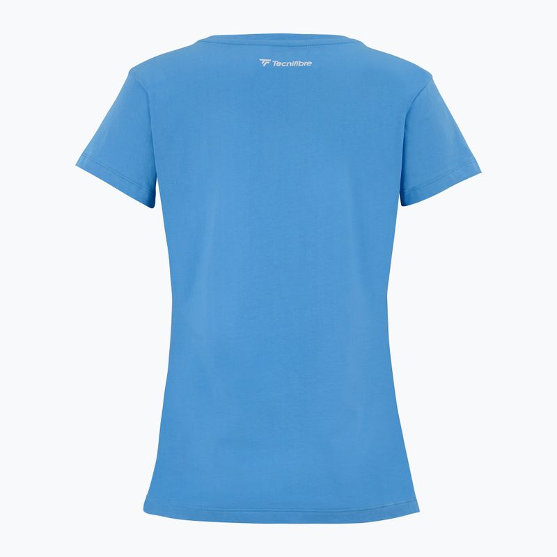 Tricou pentru femei Tecnifibre Team Cotton Tee azur 4