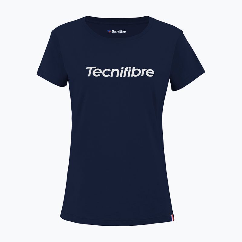 Tricou de tenis pentru femei Tecnifibre Team Cotton Tee albastru marin 22WCOTEM34 2