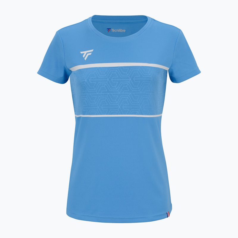 Tricou de tenis pentru femei Tecnifibre Team Tech Tee Azur 2