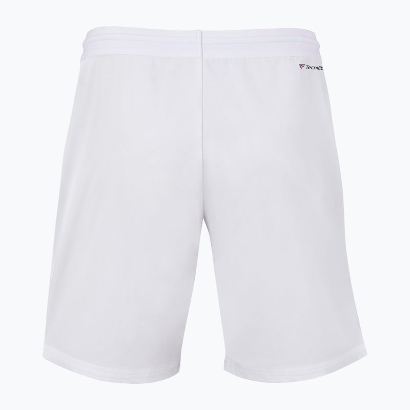 Pantaloni scurți de tenis pentru copii Tecnifibre Team alb 23SHOMWH3C 2